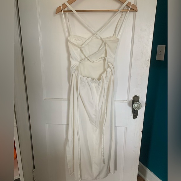 Abercrombie Ruched Midi Dress - Picture 5 of 7